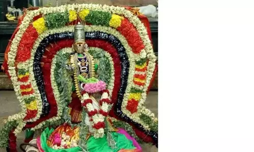 மலைக்கோட்டை தாயுமான சுவாமி கோவிலில் ஞானப்பால் நிகழ்ச்சி மலைக்கோட்டை தாயுமான சுவாமி கோவிலில் ஞானப்பால் நிகழ்ச்சி