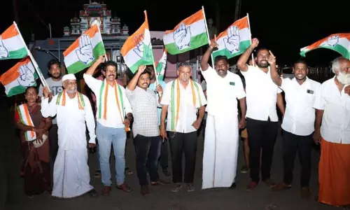 நாகர்கோவிலில் காங்கிரசார் போராட்டம்