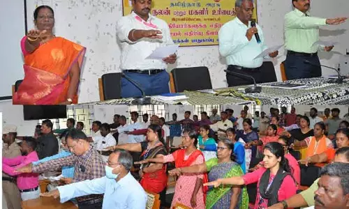 முதியோர்களுக்கு எதிரான கொடுஞ்செயல் எதிர்ப்பு தின உறுதிமொழி ஏற்பு