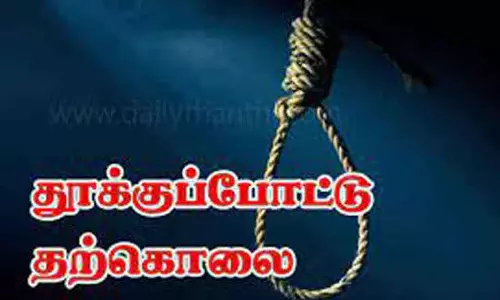 மனைவி பிரிந்த ஏக்கத்தில் டிரைவர் தூக்குப்போட்டு தற்கொலை மனைவி பிரிந்த ஏக்கத்தில் டிரைவர் தூக்குப்போட்டு தற்கொலை