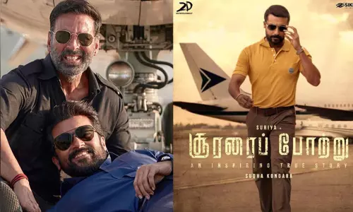 சூரரைப் போற்று படத்தின் இந்தி ரீமேக்கில் சிறப்பு தோற்றத்தில் சூர்யா!