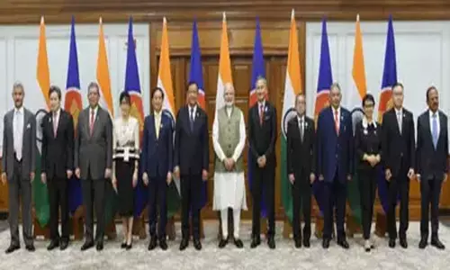 டெல்லியில் பிரதமர் மோடியுடன் ஆசியான் நாடுகளின் வெளியுறவு மந்திரிகள் சந்திப்பு