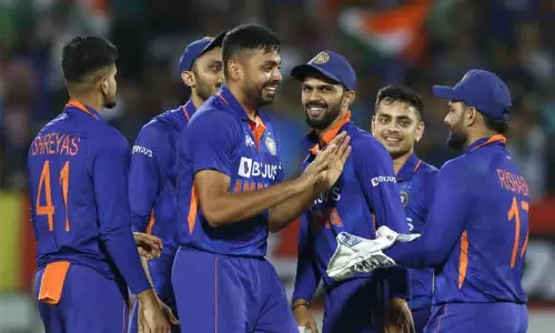 4வது டி20 :அவேஷ் கான் அசத்தல் - தென் ஆப்பிரிக்க அணியை வீழ்த்தி இந்தியா அபார  வெற்றி