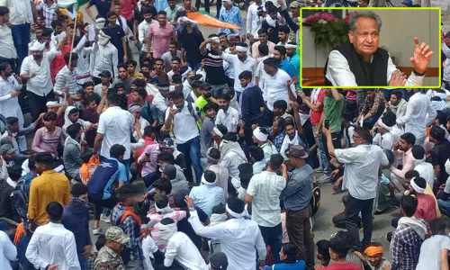 அக்னிபத் திட்டத்துக்கு எதிராக ராஜஸ்தான் அரசு தீர்மானம் நிறைவேற்றம் அக்னிபத் திட்டத்துக்கு எதிராக ராஜஸ்தான் அரசு தீர்மானம் நிறைவேற்றம்