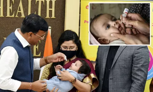 11 மாநிலங்களில் உள்ள 5 வயதுக்குட்பட்ட குழந்தைகளுக்கு இன்றுமுதல் போலியோ சொட்டு மருந்து முகாம்!