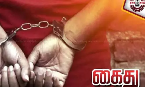 தைலாவரத்தில் டிரைவரிடம் செல்போன் பறிப்பு; 2 பேர் கைது