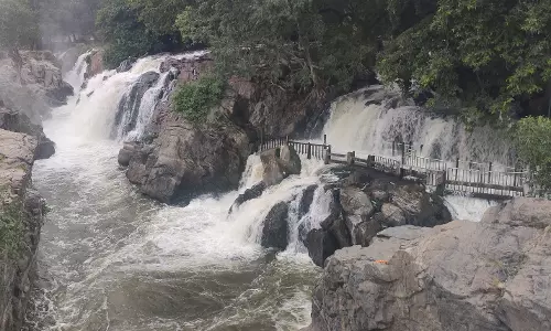 ஒகேனக்கல்லுக்கு நீர்வரத்து 9,500 கனஅடியாக அதிகரிப்பு ஒகேனக்கல்லுக்கு நீர்வரத்து 9,500 கனஅடியாக அதிகரிப்பு