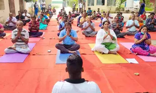 சர்வதேச யோகா தின விழா