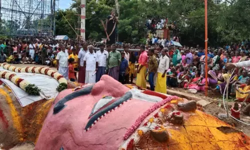 வயலூர் திரெளபதி அம்மன் கோவிலில் துரியோதனன் படுகளம் நிகழ்ச்சி...! வயலூர் திரெளபதி அம்மன் கோவிலில் துரியோதனன் படுகளம் நிகழ்ச்சி...!