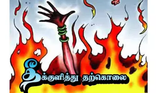 குடும்ப தகராறில் பெண் தீக்குளித்து தற்கொலை