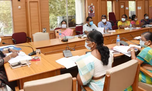 நாமக்கல்லில் பெண் கல்வி குறித்த ஒருங்கிணைப்புக்குழு கூட்டம் கலெக்டர் ஸ்ரேயா சிங் தலைமையில் நடந்தது நாமக்கல்லில் பெண் கல்வி குறித்த ஒருங்கிணைப்புக்குழு கூட்டம் கலெக்டர் ஸ்ரேயா சிங் தலைமையில் நடந்தது