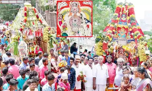 செல்லாயி அம்மன் கோவில் தேரோட்டம்