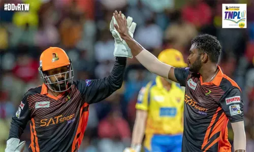 டிஎன்பிஎல்: திருச்சி அணிக்கு 145 ரன்கள் இலக்கு நிர்ணயித்தது திண்டுக்கல் அணி..! டிஎன்பிஎல்: திருச்சி அணிக்கு 145 ரன்கள் இலக்கு நிர்ணயித்தது திண்டுக்கல் அணி..!