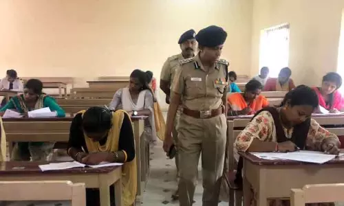 போலீஸ் சப்-இன்ஸ்பெக்டர் பணிக்கு எழுத்து தேர்வு