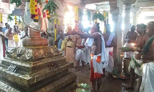 செப்பறை அழகிய கூத்தர் கோவில் ஆனி திருவிழா கொடியேற்றம்