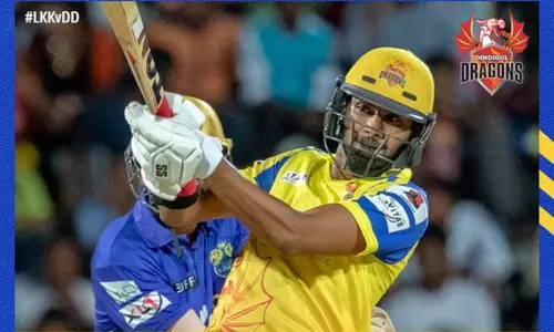 டி.என்.பி.எல் : கோவை அணியை 5 விக்கெட்கள் வித்தியாசத்தில் வீழ்த்தி திண்டுக்கல் அணி வெற்றி