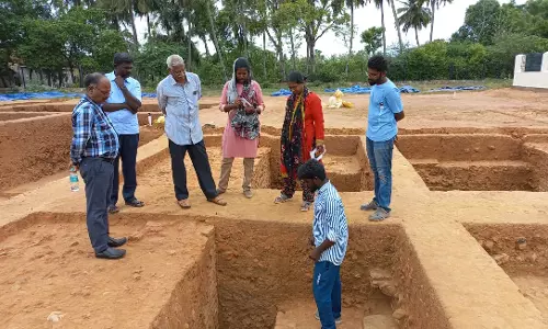 மாளிகைமேட்டில் 2-ம் கட்ட அகழ்வாராய்ச்சி பணி