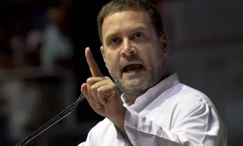 காங்கிரஸ் அலுவலகம் மீது பா.ஜனதாவினர் தாக்குதல் - ராகுல்காந்தி கண்டனம்