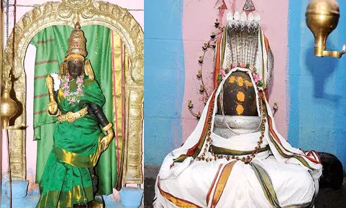 மணியோசையோடு வெளிப்பட்ட மணிகண்டீஸ்வரர்