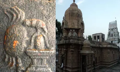 கற்கடேஸ்வரர் ஆலயம் - கதை சொல்லும் சிற்பம்