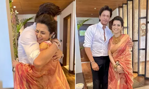 இறுக்கி அணைத்த ஷாருக்கான்.. நெகிழ்ந்துபோன திவ்யதர்ஷினி..!