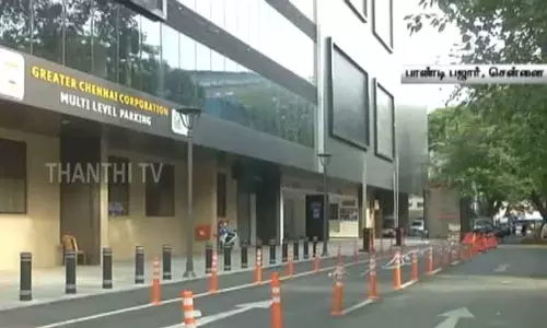 சென்னை பாண்டி பஜார் நடைபாதை பிரீமியம் பார்க்கிங்ஆக மாற்றம் சென்னை பாண்டி பஜார் நடைபாதை பிரீமியம் பார்க்கிங்ஆக மாற்றம்