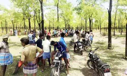 வனப்பகுதியில் பயங்கர சத்தத்துடன் ராணுவ விமானம் விழுந்ததா?