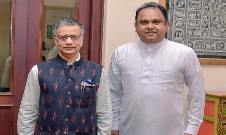 இலங்கை வர்த்தக மந்திரி உடன் இந்திய தூதர் சந்திப்பு