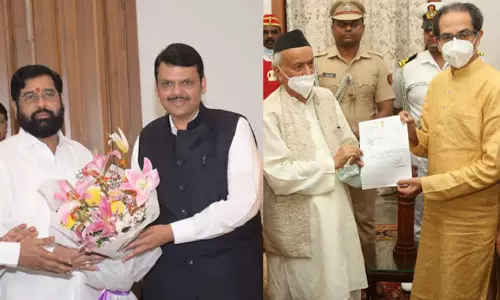 மந்திரி பதவிகள் பங்கீடு குறித்து பாஜகவுடன் எந்த விவாதமும் நடைபெறவில்லை - ஏக்நாத் ஷிண்டே