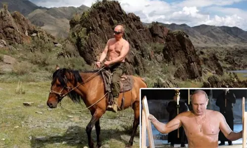 சட்டை இல்லாமல் பார்க்க கேவலமாக இருப்பீர்கள் - ஜி-7 மாநாட்டில் கேலி செய்த தலைவர்களுக்கு புதின் பதிலடி!