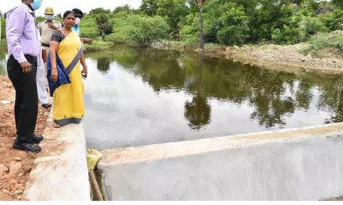 வளர்ச்சி திட்டப்பணிகளை தர்மபுரி கலெக்டர் ஆய்வு வளர்ச்சி திட்டப்பணிகளை தர்மபுரி கலெக்டர் ஆய்வு