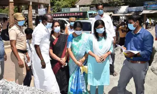 ரூ.65 லட்சத்தில் கழிவறை-நகர் நல மையம் கட்டுமான பணிகள் ரூ.65 லட்சத்தில் கழிவறை-நகர் நல மையம் கட்டுமான பணிகள்