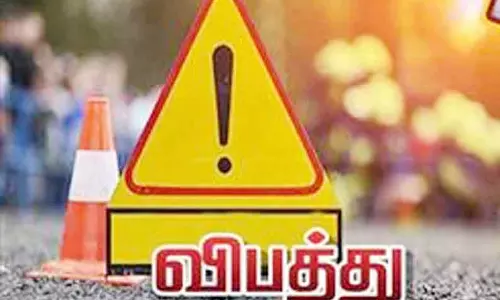 அரசு பஸ் மோதி தொழிலாளி பலி அரசு பஸ் மோதி தொழிலாளி பலி