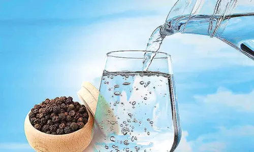 மிளகு நீர் பருகுங்கள்