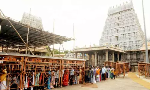 அருணாசலேஸ்வரர் கோவிலில் பக்தர்கள் கூட்டம் அலைமோதியது அருணாசலேஸ்வரர் கோவிலில் பக்தர்கள் கூட்டம் அலைமோதியது