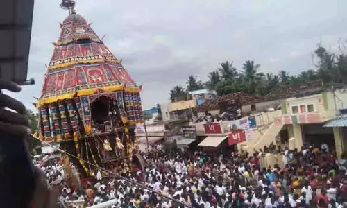 ஆத்மநாதசுவாமி கோவில் ஆனி திருமஞ்சன தேரோட்டம்