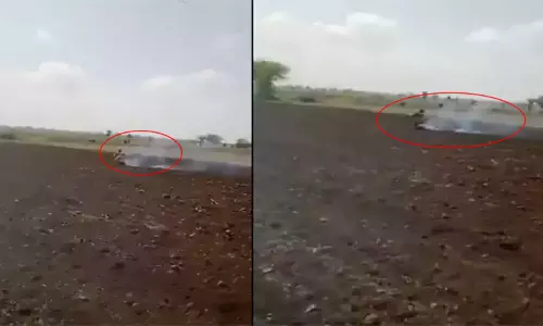 நில தகராறு: பழங்குடியின பெண்ணுக்கு தீ வைப்பு - கொடூர சம்பவம்