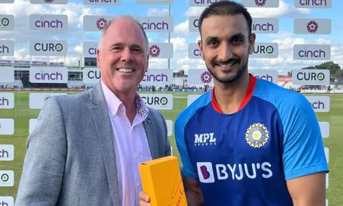 ஹர்ஷல் படேல் அதிரடி அரைசதம் : பயிற்சி ஆட்டத்தில் இந்திய அணி வெற்றி