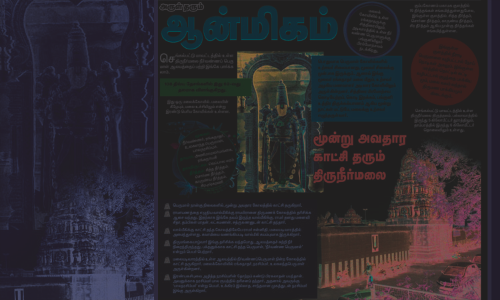 மூன்று அவதார காட்சி தரும் திருநீர்மலை மூன்று அவதார காட்சி தரும் திருநீர்மலை
