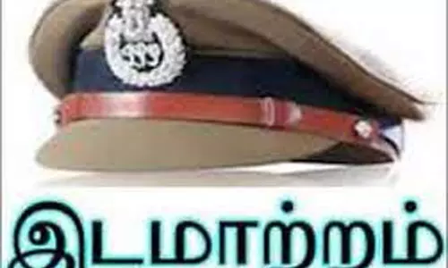 38 போலீசார் இடமாற்றம்