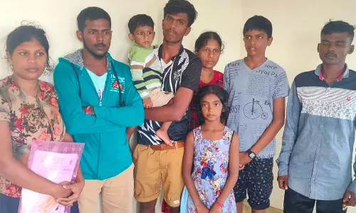 குழந்தைகள் உள்பட 7 பேர் அகதிகளாக தனுஷ்கோடி வருகை