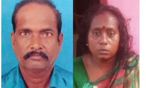 தொழிலாளி வெட்டிக்கொலை; மனைவி கைது