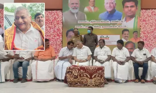 தமிழகத்தை இரண்டாக பிரிக்கும் திட்டம் இல்லை - மத்திய மந்திரி வி.கே.சிங்