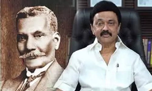 இரட்டைமலை சீனிவாசன் பிறந்தநாள் - முதல்-அமைச்சர் மு.க.ஸ்டாலின் வாழ்த்து இரட்டைமலை சீனிவாசன் பிறந்தநாள் - முதல்-அமைச்சர் மு.க.ஸ்டாலின் வாழ்த்து