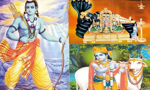 ஐந்தாய் அமைந்த பெருமாள் ஆலயங்கள்