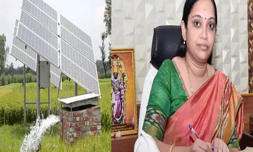 மானியத்தில் சூரிய சக்தியால் இயங்கும் பம்பு செட்டுகள் பழுது நீக்கும் மையம்; விண்ணப்பித்து பயன்பெற காஞ்சீபுரம் கலெக்டர் வேண்டுகோள்