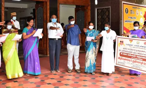 உலக மக்கள் தொகை தின உறுதிமொழி ஏற்பு