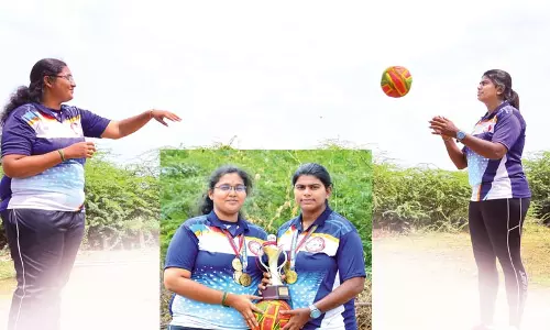 இந்திய த்ரோ பால் அணியை வழிநடத்தும் மதுரை மங்கைகள்