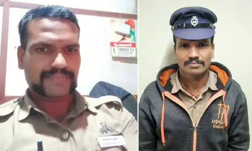 சிங்கம் பட சூர்யா பாணியில் மீசையுடன் வந்த போலீஸ்காரருக்கு நீதிபதி கண்டிப்பு..! சிங்கம் பட சூர்யா பாணியில் மீசையுடன் வந்த போலீஸ்காரருக்கு நீதிபதி கண்டிப்பு..!