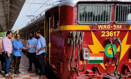 திருவாரூரில் இருந்து மயிலாடுதுறைக்கு 2 ஆண்டுகளுக்கு பிறகு ரெயில் இயக்கம்